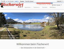 Tablet Screenshot of fischerdorf.at
